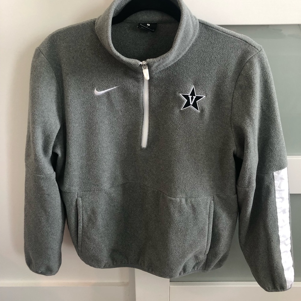 Nike Women's Vanderbilt Vandy Fleece 1/4 Zip Small